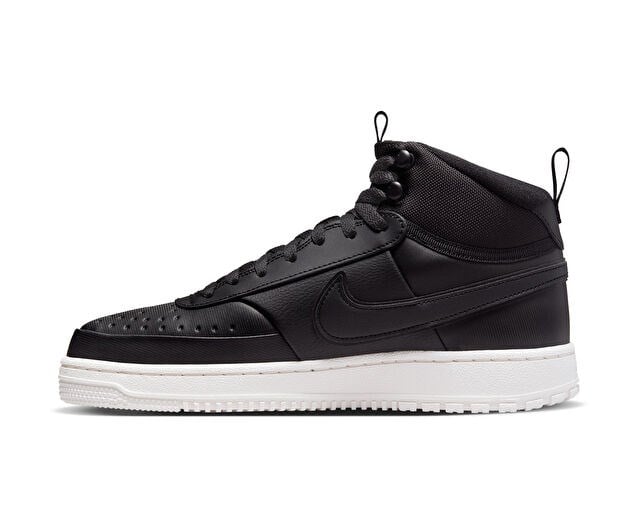 NIKE COURT VISION MID WINTER Unisex Günlük Ayakkabı DR7882-002 Siyah