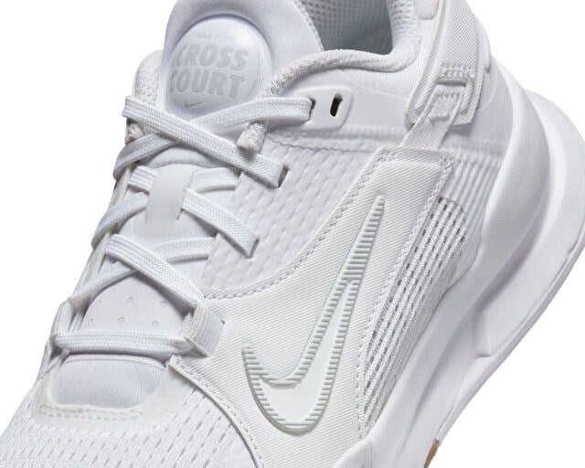 NIKE CROSSCOURT Genç Indoor/Salon Ayakkabısı FN2231-100 Beyaz
