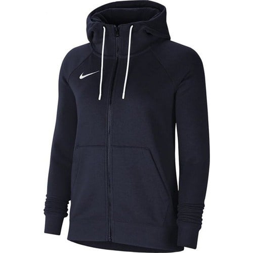 Nike CW6955-451 20 Fz  Kadın Kapüşonlu Sweatshirt Günlük Kullanım için Rahat Kesim Lacivert Hoodie