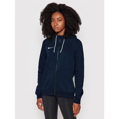 Nike CW6955-451 20 Fz  Kadın Kapüşonlu Sweatshirt Günlük Kullanım için Rahat Kesim Lacivert Hoodie
