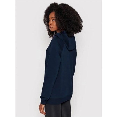 Nike CW6955-451 20 Fz  Kadın Kapüşonlu Sweatshirt Günlük Kullanım için Rahat Kesim Lacivert Hoodie