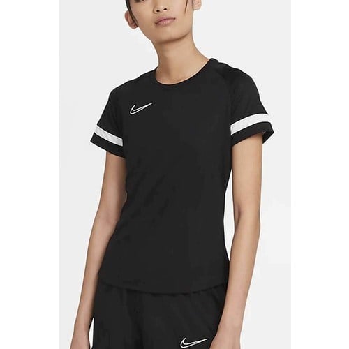 Nike Df ACD21 Top Ss Kadın Tişört CV2627-014-SIYAH