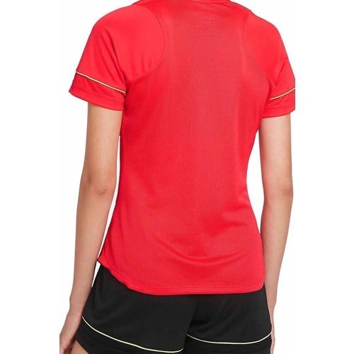 Nike Df ACD21 Top Ss Kadın Tişört CV2627-660-KIRMIZI