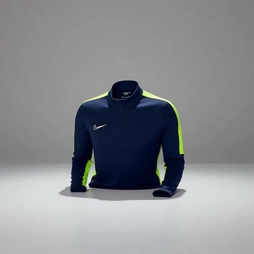 Nike DR1352 M Nk Df ACD23 Drıl Top Erkek Lacivert-Neon Yeşil S Beden Rahat Tasarım