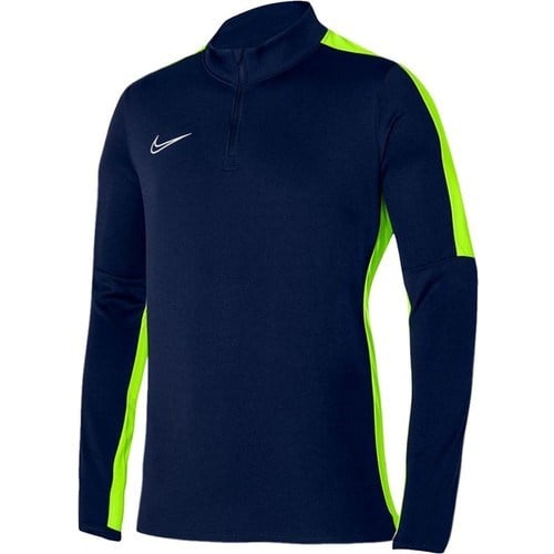 Nike DR1352 M Nk Df ACD23 Drıl Top Erkek Lacivert-Neon Yeşil S Beden Rahat Tasarım