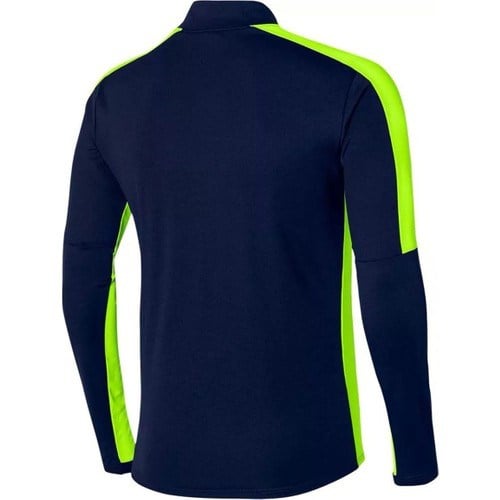 Nike Dri Fit Academy Erkek Lacivert Dik Yaka Uzun Kol Tişört