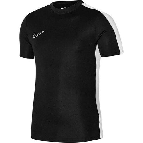 Nike Dri-Fit Academy Erkek T-Shirt Siyah Desenli Nefes Alabilir Kumaş ile Şık Tasarım