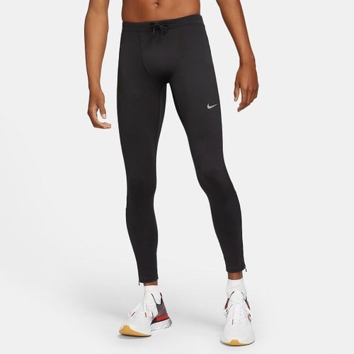 Nike Dri-Fit Challenger Erkek Siyah Tayt