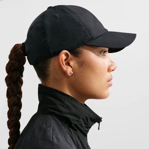 Nike Dri-Fıt Club Cap Metal Swoosh Siyah Şapka FB5372-011