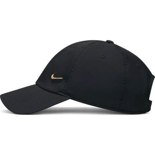 Nike Dri-Fıt Club Cap Metal Swoosh Siyah Şapka FB5372-011
