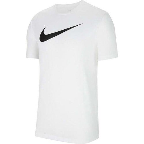 Nike Dri-Fit Park CW6936-100 Erkek T-Shirt Beyaz Nefes Alabilir Kumaş ile Rahat Tasarım