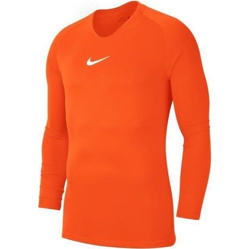 Nike Dri-Fıt Park First Layer AV2609-819 İçlik Turuncu Renk 2XL Erkek Nefes Alabilir Kumaş ve Rahat Kesim