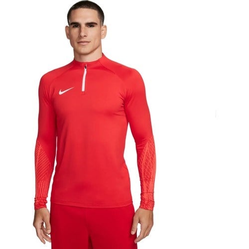 Nike Dri-Fıt STRIKE23 Drill Top DR2294-658 Kırmızı Erkek Antrenman Üstü