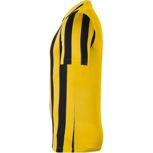 Nike Dri-Fıt Stripe Division Iv Kısa Kollu Erkek Forma Sarı Dikey Çizgili Modern Tasarım