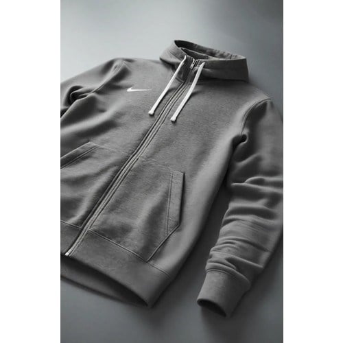 Nike Dry Park Erkek Kapüşonlu Sweatshirt Siyah Renkli Rahat Kesim Tasarım Sezonluk