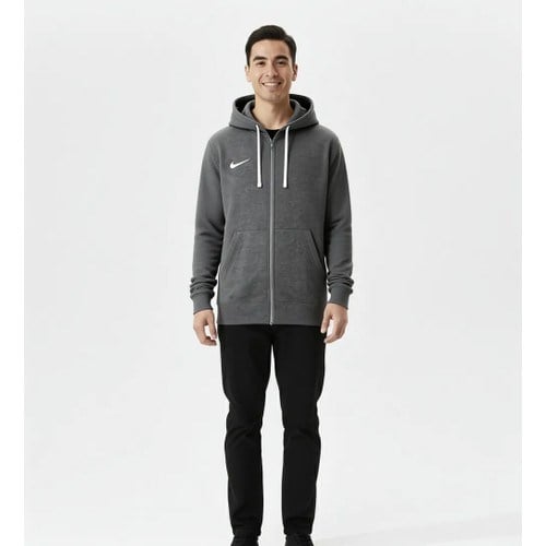 Nike Dry Park Erkek Kapüşonlu Sweatshirt Siyah Renkli Rahat Kesim Tasarım Sezonluk