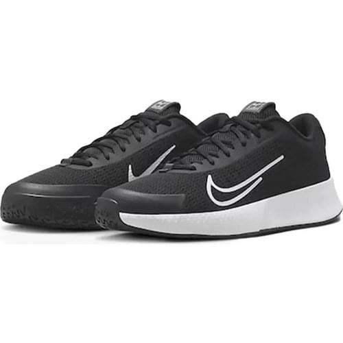 Nike DV2018-001 Courtvapor Lite2 Hctenis Erkek Spor Ayakkabı Siyah Nefes Alabilir Yapı ve Konforlu Tasarım