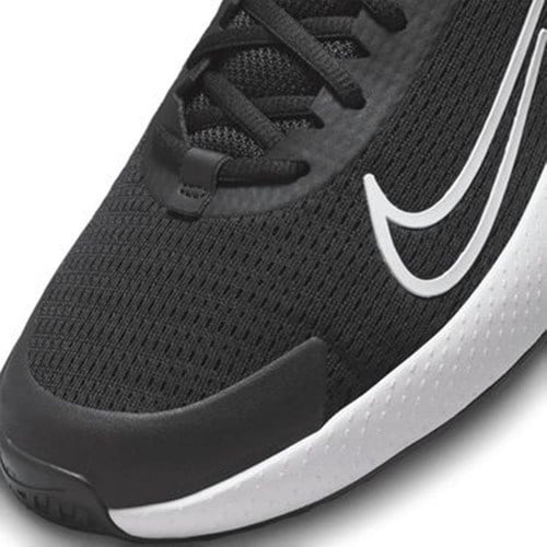 Nike DV2018-001 Courtvapor Lite2 Hctenis Erkek Spor Ayakkabı Siyah Nefes Alabilir Yapı ve Konforlu Tasarım