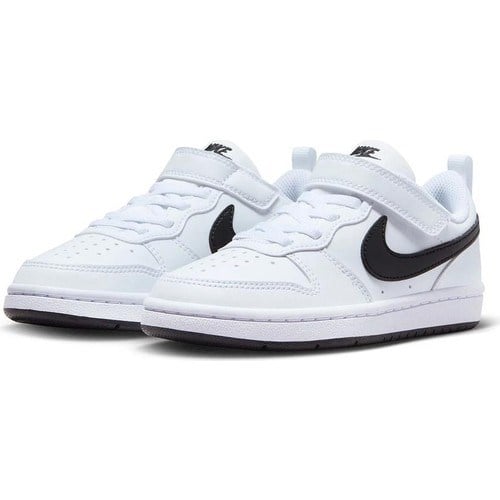 Nike DV5457 Court Borough Low Recraft Ps Spor Ayakkabı Beyaz-Siyah