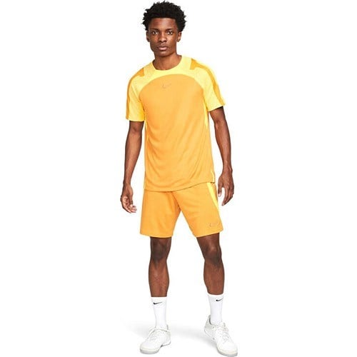 Nike Erkek Futbol Antrenman Tişörtü Strke 22 Üst S/s Sarı