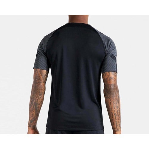 Nike Erkek Futbol Antrenman Tişörtü Strike 22 Üst S/s Siyah
