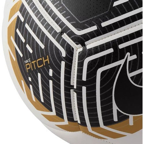 Nike FB2978-102 Pitch 5 No Futbol Topu Beyaz Poliüretan Deri Yüzey ile Yumuşak Zeminde Kullanım