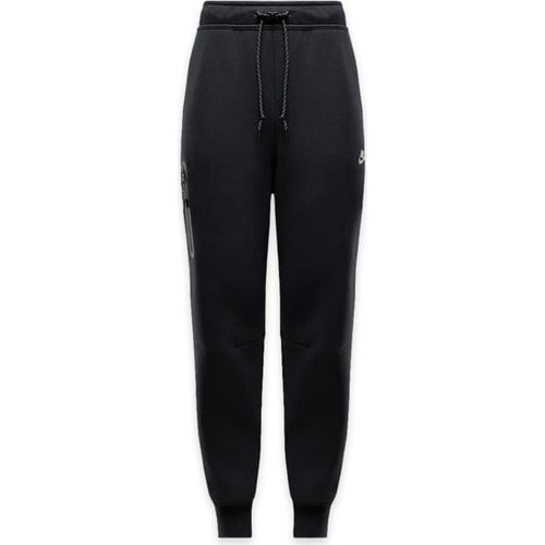 Nike HV6779 Sportswear Tech Fleece Mid-Rise Sweatpants Siyah Kadın Eşofman Altı