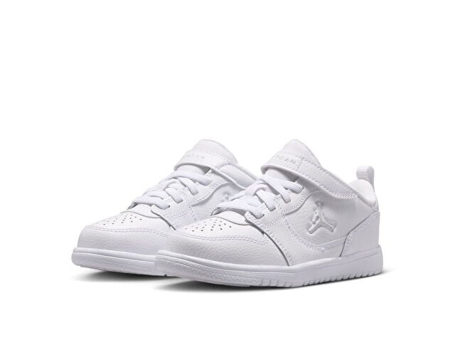 NIKE JORDAN COURT CONNECT LOW (PS) Çocuk Günlük Ayakkabı IQ6046-100 Beyaz