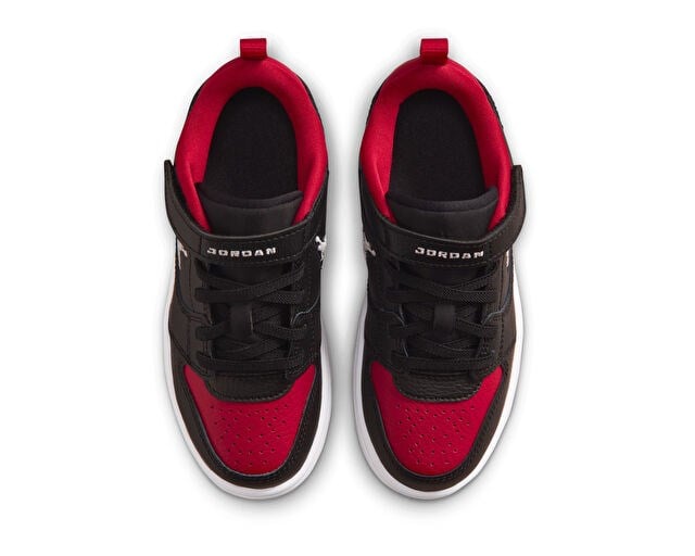 NIKE JORDAN COURT CONNECT LOW (PS) Çocuk Günlük Ayakkabı IQ6046-003 Siyah