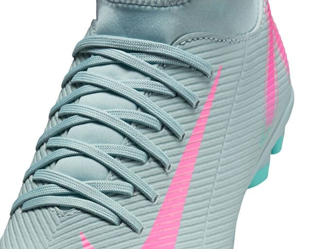 NIKE Jr. Mercurial Superfly 10 Club Fg/Mg Genç Çim Zemin Kramponu FQ8318-301 Mavi