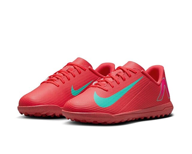 NIKE JR. MERCURIAL VAPOR 16 CLUB Genç Halı Saha Ayakkabısı FQ8287-800 Kırmızı