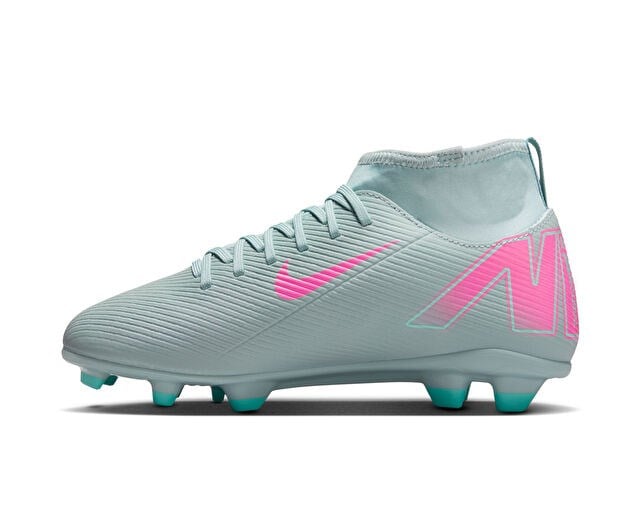 NIKE Jr. Mercurial Superfly 10 Club Fg/Mg Genç Çim Zemin Kramponu FQ8318-301 Mavi