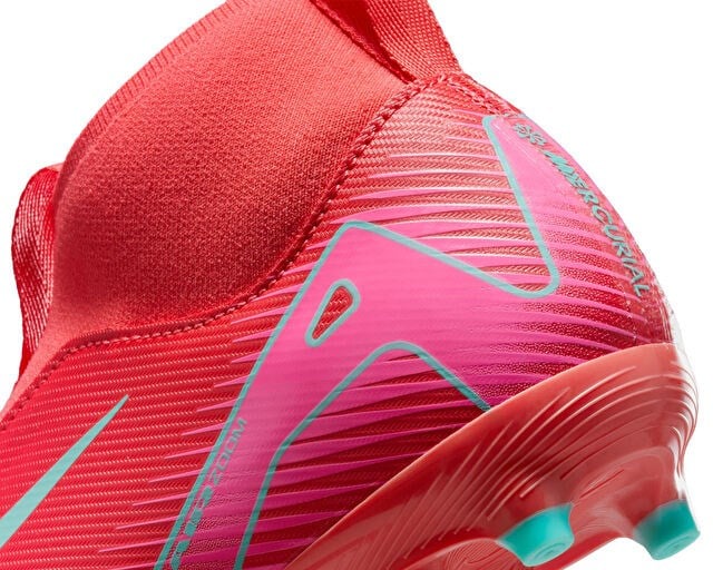 NIKE JR. MERCURIAL SUPERFLY 10 ACADEMY Genç Çim Zemin Kramponu FQ8304-800 Çok Renkli