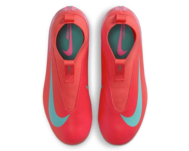 NIKE JR. MERCURIAL SUPERFLY 10 ACADEMY Genç Çim Zemin Kramponu FQ8308-800 Kırmızı
