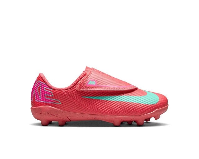 NIKE JR. MERCURIAL VAPOR 16 CLUB Çocuk Çim Zemin Kramponu FQ8290-800 Pembe