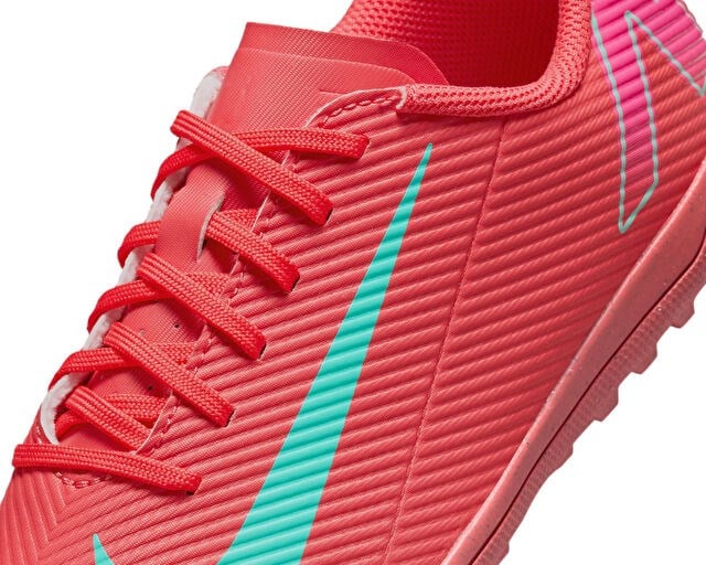 NIKE JR. MERCURIAL VAPOR 16 CLUB Genç Halı Saha Ayakkabısı FQ8287-800 Kırmızı