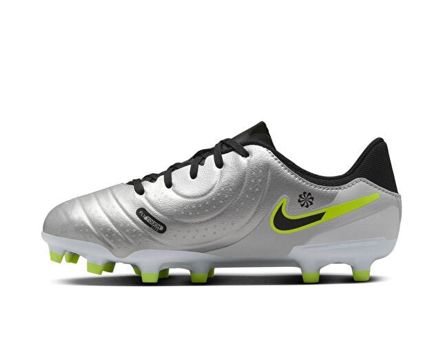 NIKE JR. TIEMPO LEGEND 10 ACADEMY Genç Çim Zemin Kramponu DV4348-001 Gri
