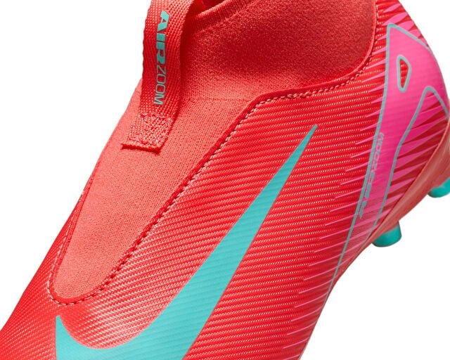 NIKE JR. MERCURIAL SUPERFLY 10 ACADEMY Genç Çim Zemin Kramponu FQ8304-800 Çok Renkli