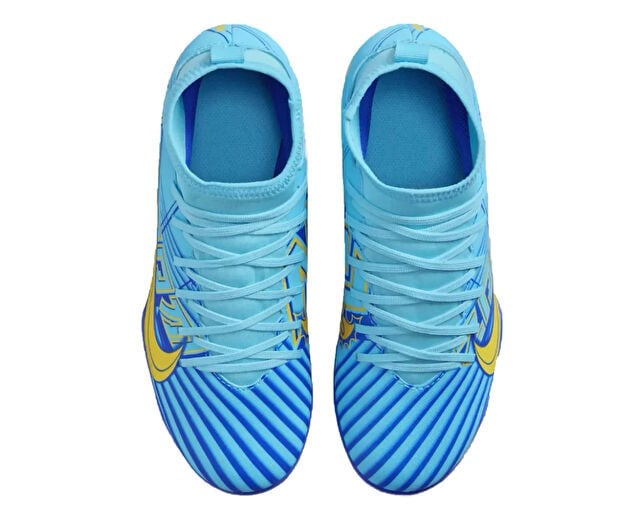 NIKE JR. MERCURIAL SUPERFLY 9 CLUB KM FG/MG Genç Çim Zemin Kramponu DO9789-400 Mavi