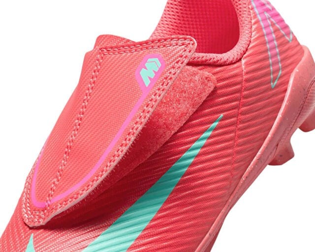 NIKE JR. MERCURIAL VAPOR 16 CLUB Çocuk Çim Zemin Kramponu FQ8290-800 Pembe