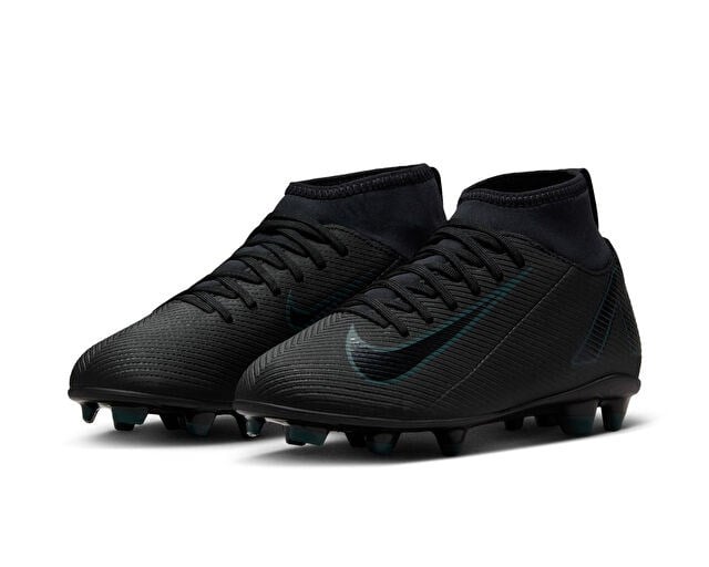 NIKE JR. MERCURIAL SUPERFLY 10 CLUB Genç Çim Zemin Kramponu FQ8318-002 Siyah