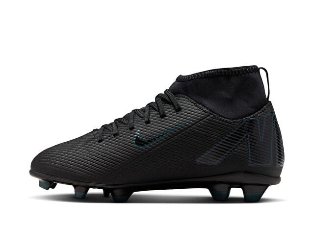 NIKE JR. MERCURIAL SUPERFLY 10 CLUB Genç Çim Zemin Kramponu FQ8318-002 Siyah