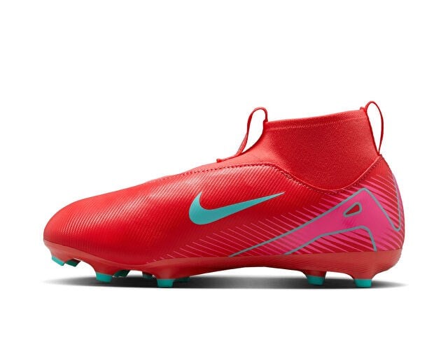 NIKE JR. MERCURIAL SUPERFLY 10 ACADEMY Genç Çim Zemin Kramponu FQ8304-800 Çok Renkli