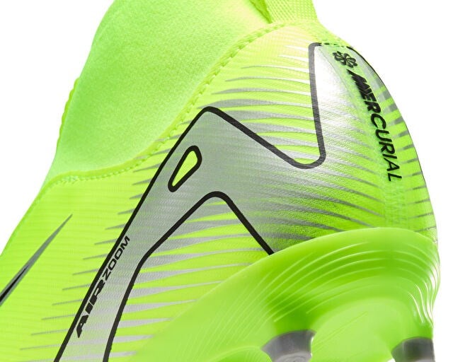 NIKE JR. MERCURIAL SUPERFLY 10 ACADEMY Çocuk Çim Zemin Kramponu FQ8304-700 Yeşil