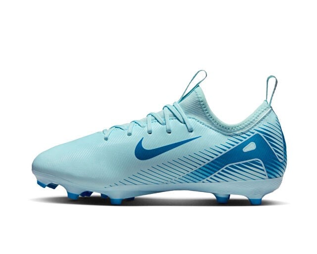 NIKE JR. MERCURIAL VAPOR 16 ACADEMY Genç Çim Zemin Kramponu FQ8392-400 Mavi
