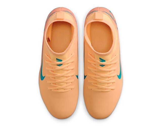 NIKE JR MERCURIAL SUPERFLY 10 CLUB KM FG/MG Genç Çoklu Çim Zemin Kramponu HF6283-801 Turuncu