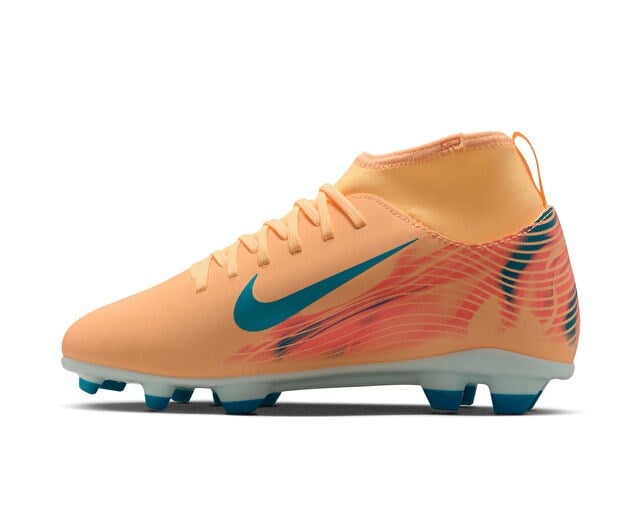 NIKE JR MERCURIAL SUPERFLY 10 CLUB KM FG/MG Genç Çoklu Çim Zemin Kramponu HF6283-801 Turuncu