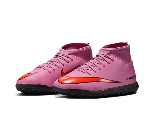 NIKE JR MERCURIAL SUPERFLY 10 CLUB TF Genç Halı Saha Ayakkabısı FQ8313-600 Kırmızı