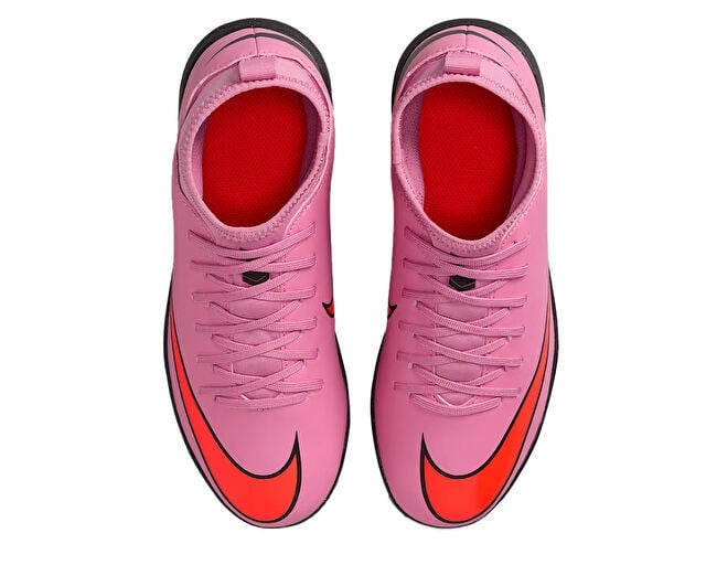 NIKE JR MERCURIAL SUPERFLY 10 CLUB TF Genç Halı Saha Ayakkabısı FQ8313-600 Kırmızı