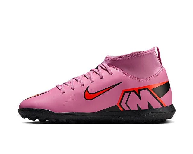 NIKE JR MERCURIAL SUPERFLY 10 CLUB TF Genç Halı Saha Ayakkabısı FQ8313-600 Kırmızı